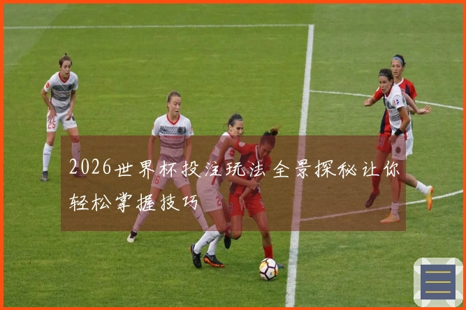 2026世界杯投注玩法全景探秘让你轻松掌握技巧