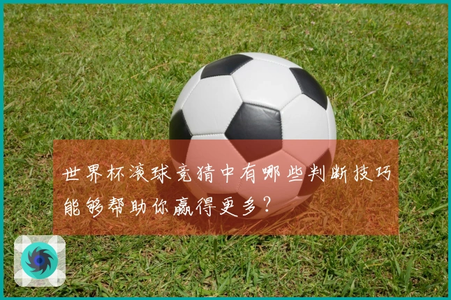 世界杯滚球竞猜中有哪些判断技巧能够帮助你赢得更多？